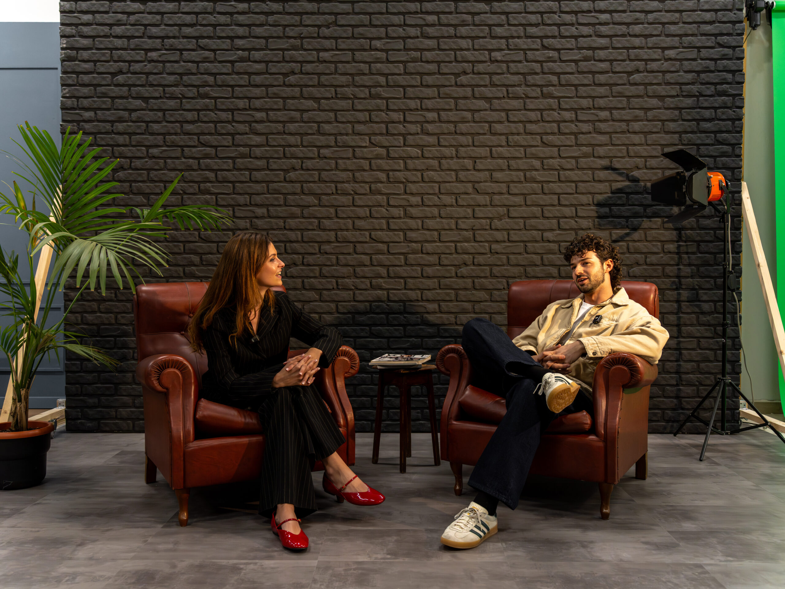 Set lounge – mattoncini neri