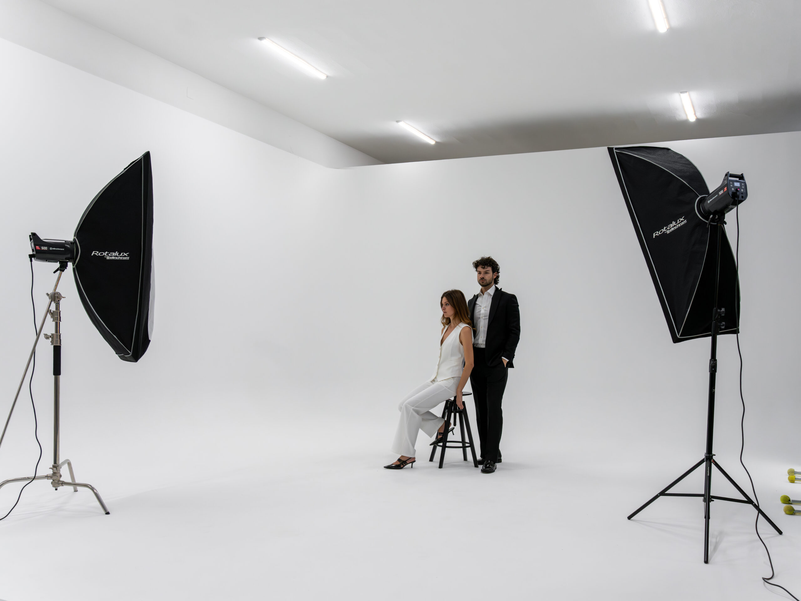 Limbo bianco – shooting ritratto